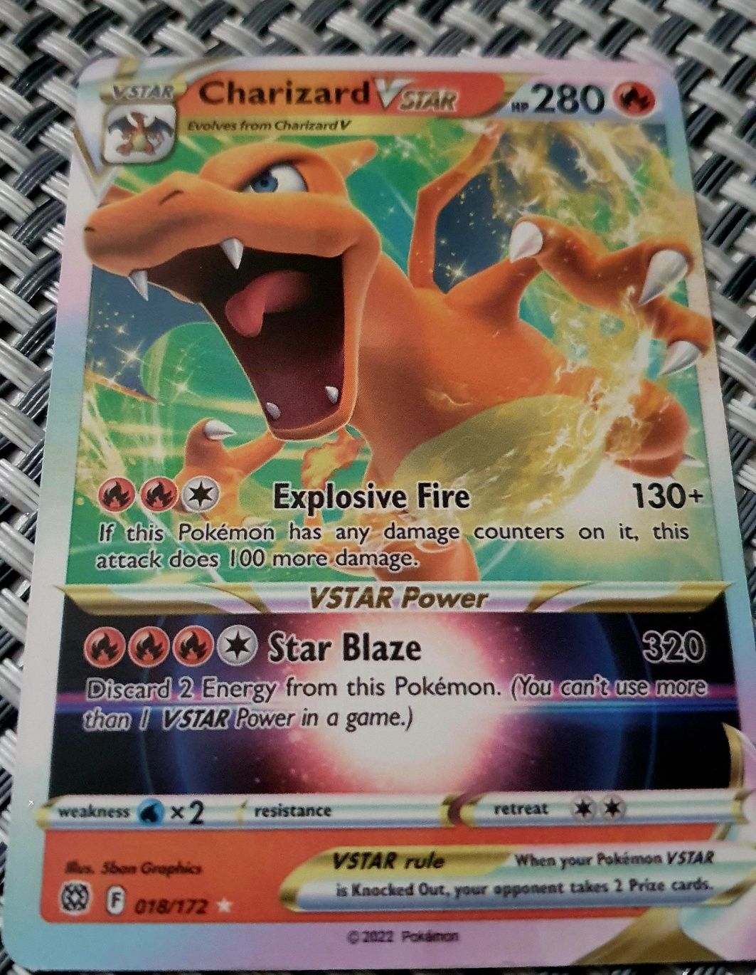 Karta Pokemon Charizard Vstar