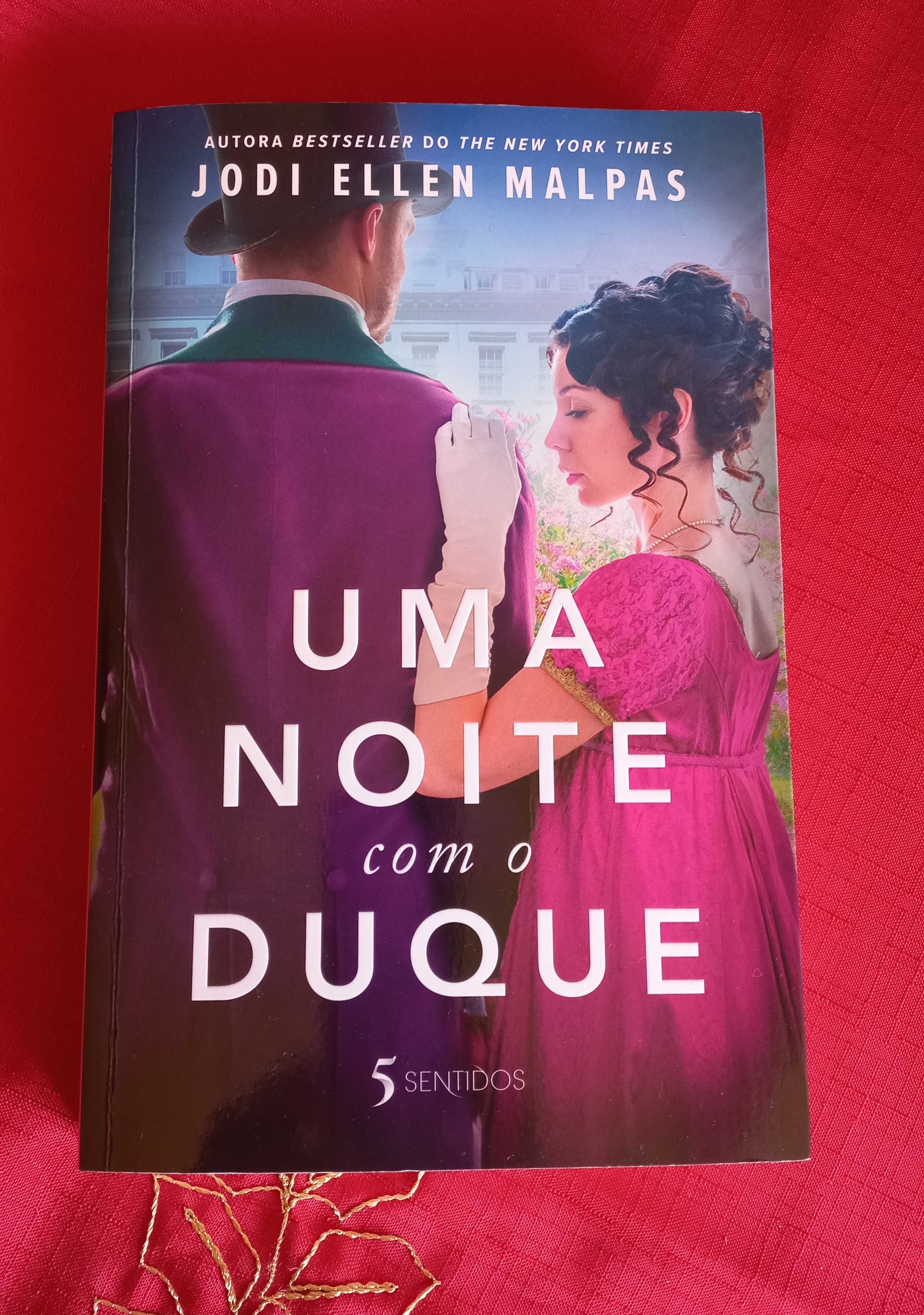 Livro Romance de Época - "Uma Noite com o Duque de Jodi Ellen Malpas.