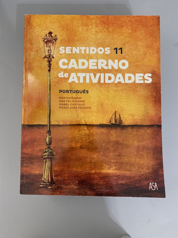 Caderno de atividades de Português “sentidos 11”