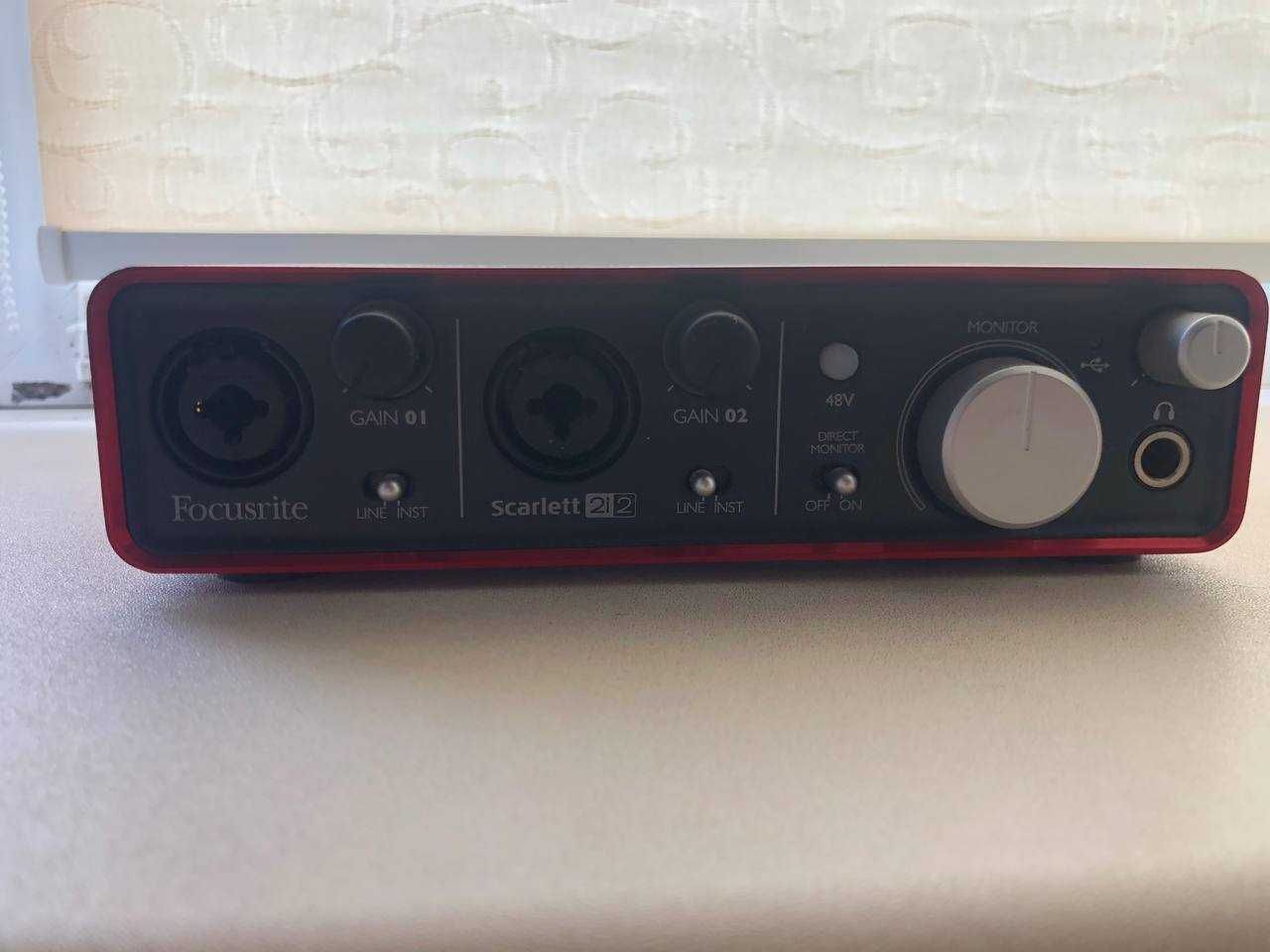 Scarlett Focusrite 2i2 (Original) Звукова карта, аудіоінтерфейс