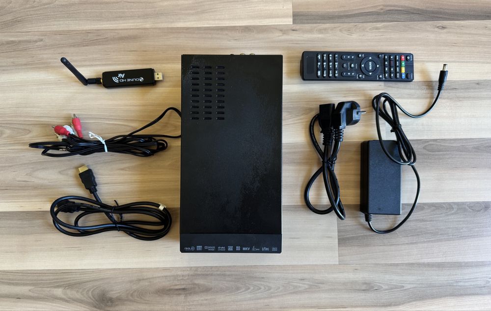 Zestaw Dune HD: D1 + dysk 3 TB WD RED + WIFI + HE komplet multimedialn