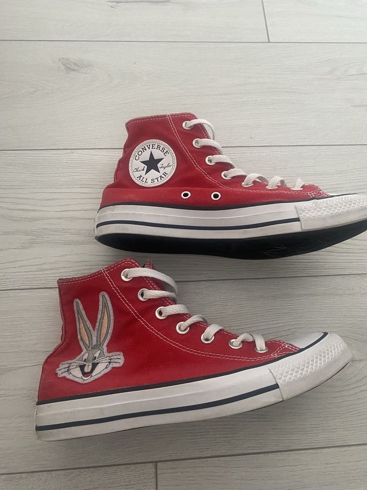 Converse trampki czerwone damskie 38 limited edition