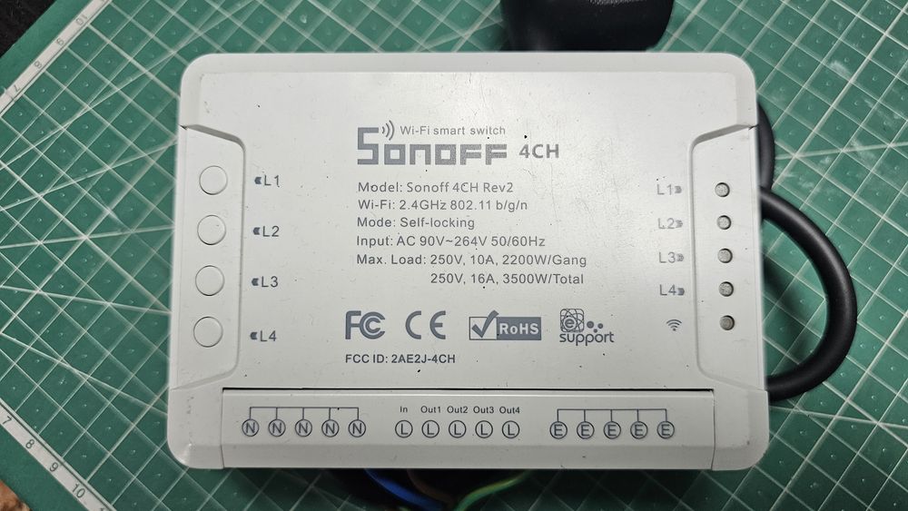Módulo Sonoff 4CH