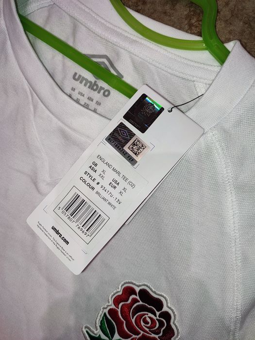 Футболка регбі umbro England regby o2 абсолютно нова з бірками