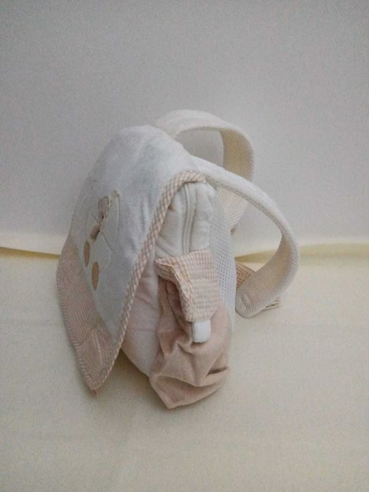 Mochila em veludo para bebé - Artigos NOVOS