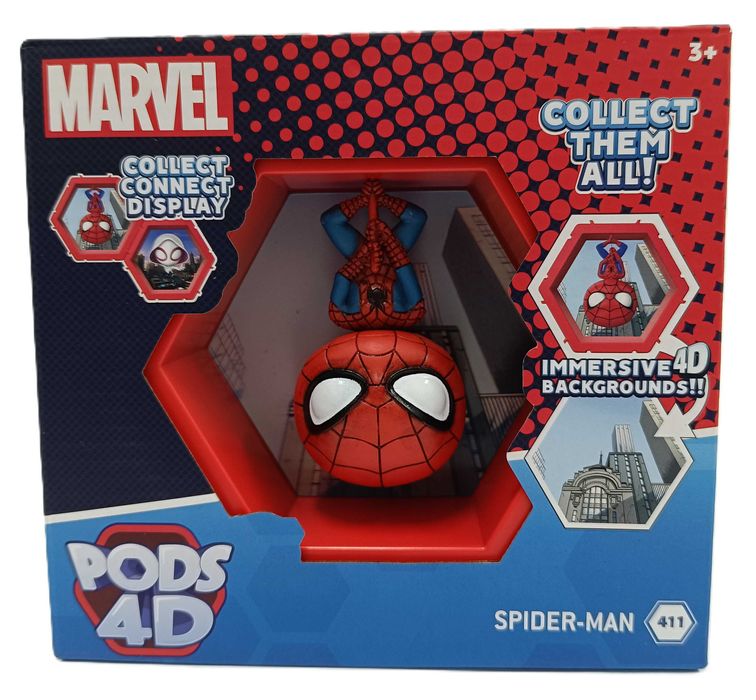 Marvel Spider-Man figurka kolekcjonerska WOW! PODS 4D