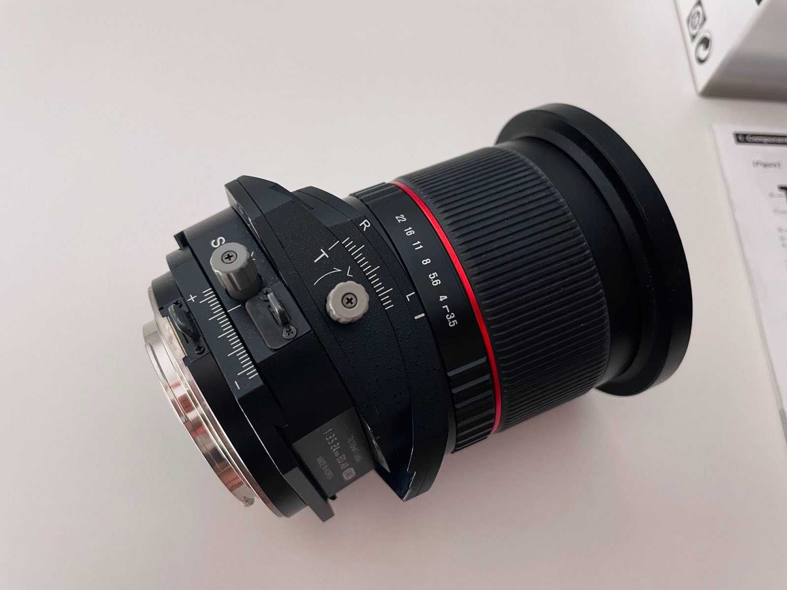 Samyang Tilt Shift T-S 24mm f/3.5 ED AS UMC Canon