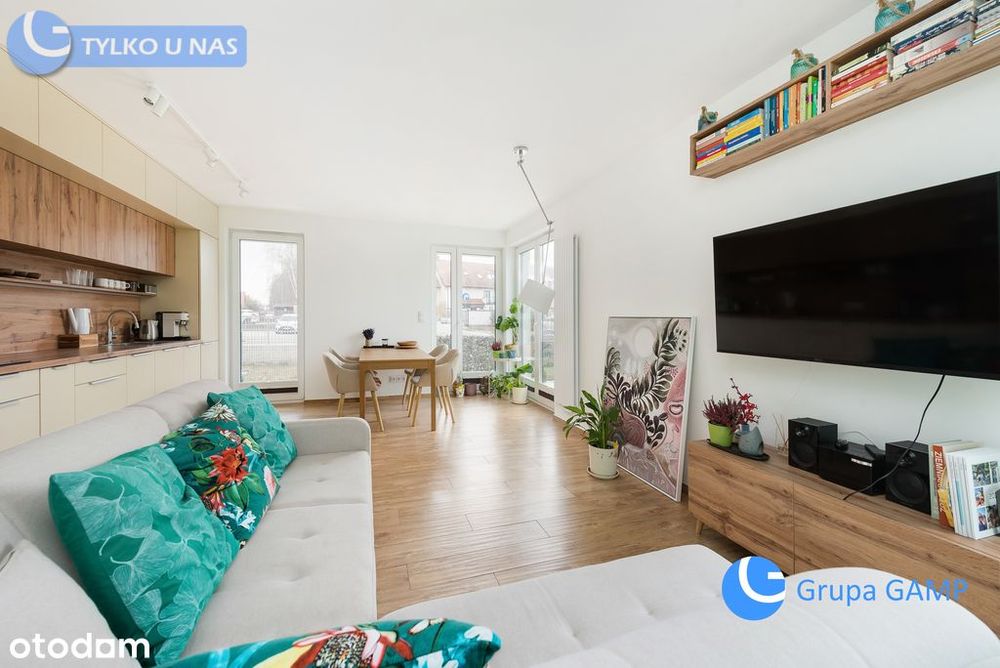 *Stelmachów Park*Super dwa pokoje, ogródek, garaż!