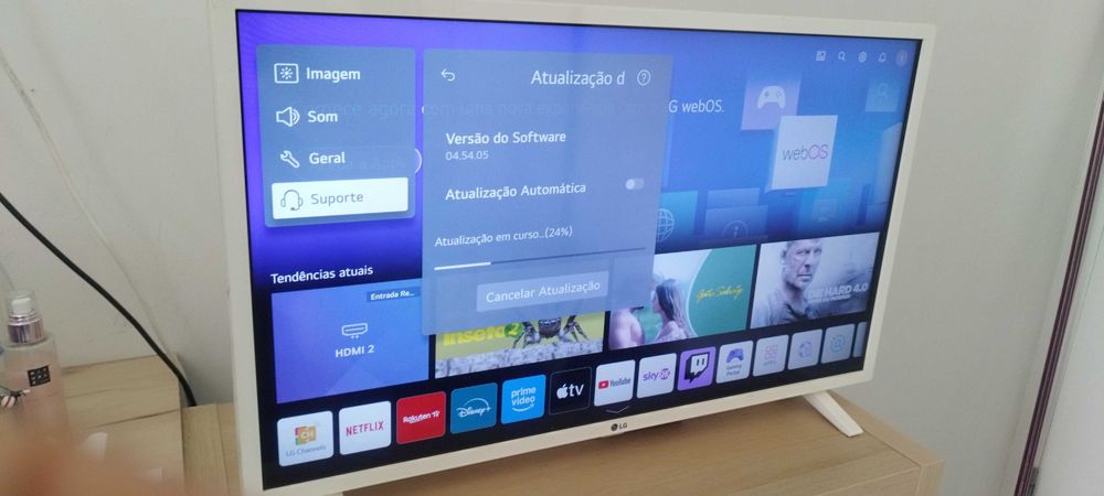 Tv smart 32 pl pouco uso