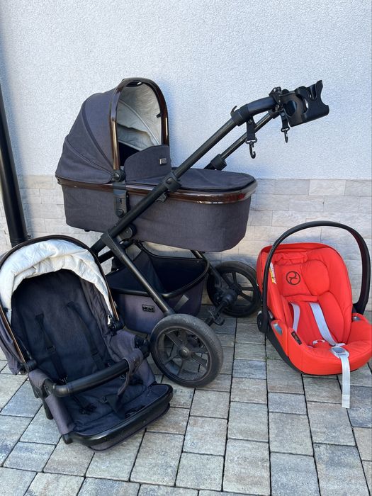 Wózek Scala + fotelik samochodowy Cybex