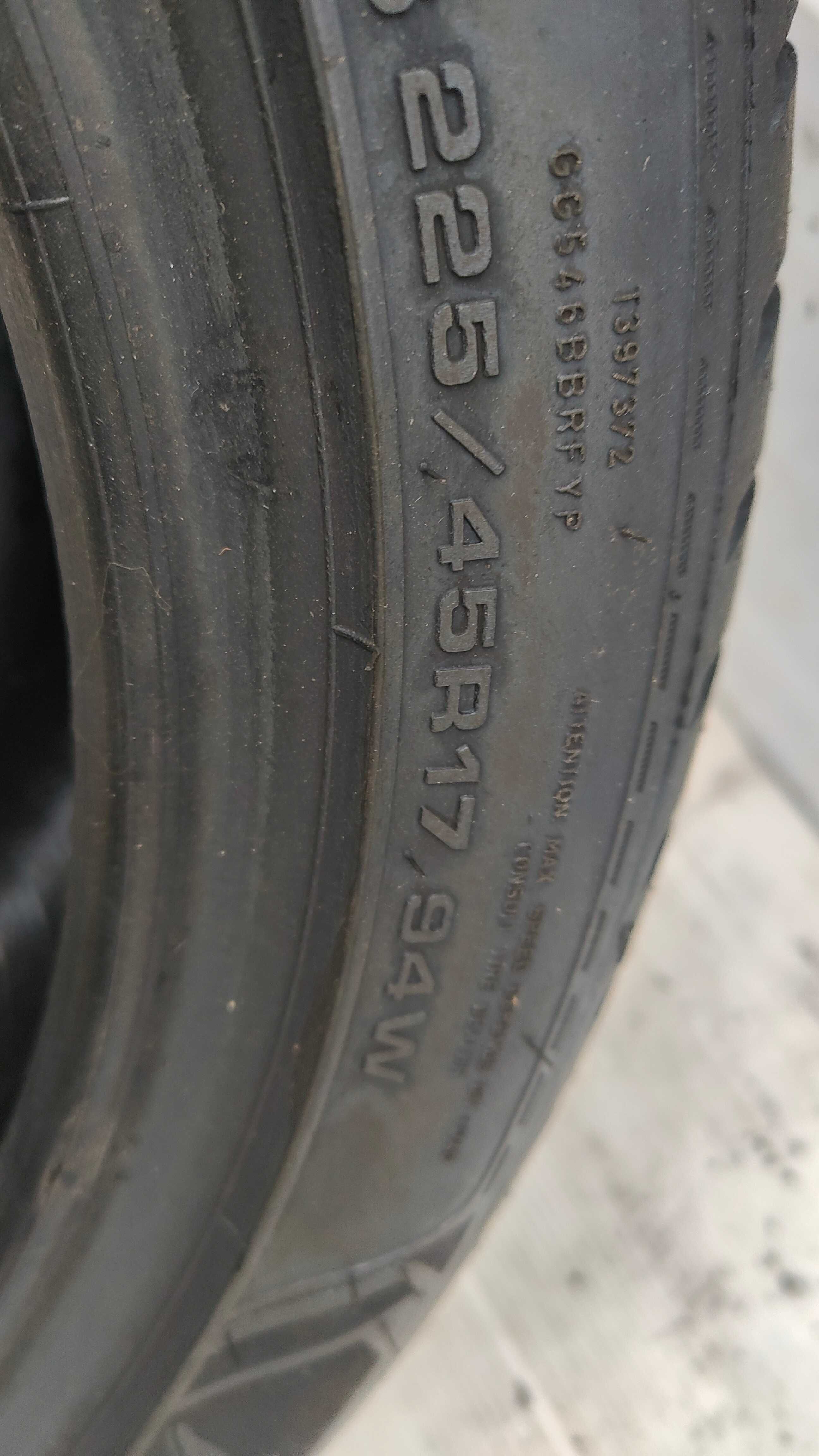 Opona Całoroczna 225/45/17 Goodyear Gen3 7,5mm 2024r