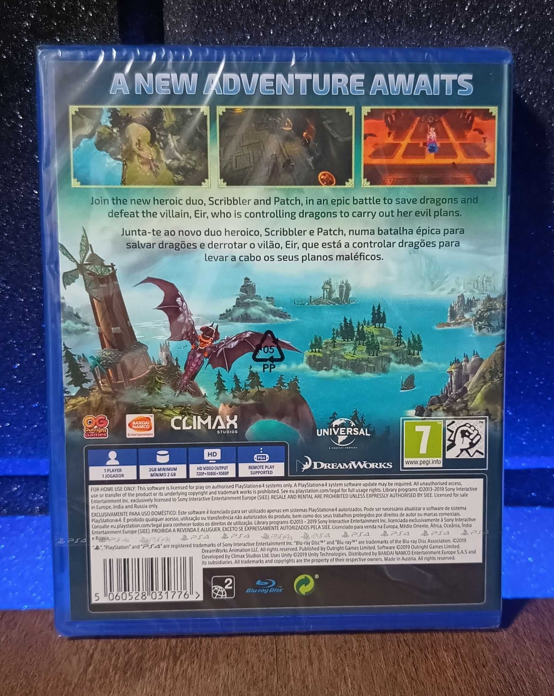 Dragons: Dawn of New Riders PS4 PS5 - jak wytresować smoka, dla dzieci