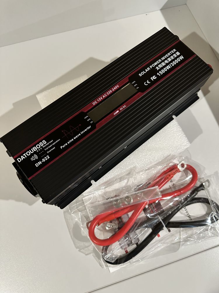 Инвертор EAFC HOULI Datouboss 3000вт 4000вт чистый синус 12в-220в