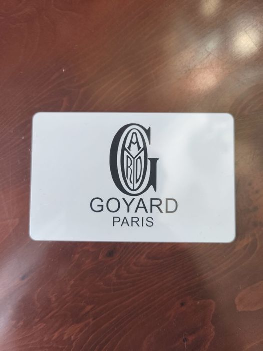 Goyard White Cardholder