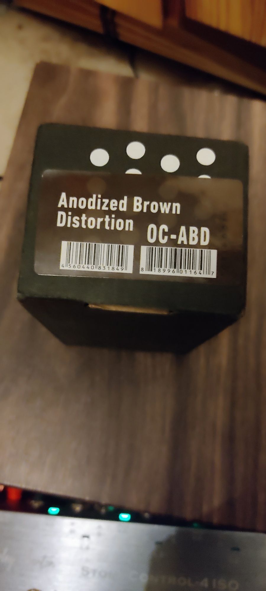 Pedal One Control Anodized Brown Distortion