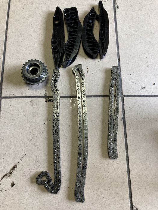 Bmw b47d20a rozrząd nówka komplet orginał