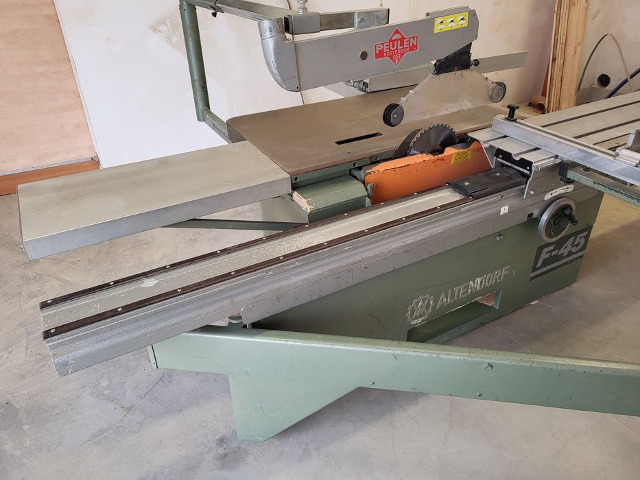 Piła formatowa altendorf F45,podcinak,wózek 320cm,idealna.