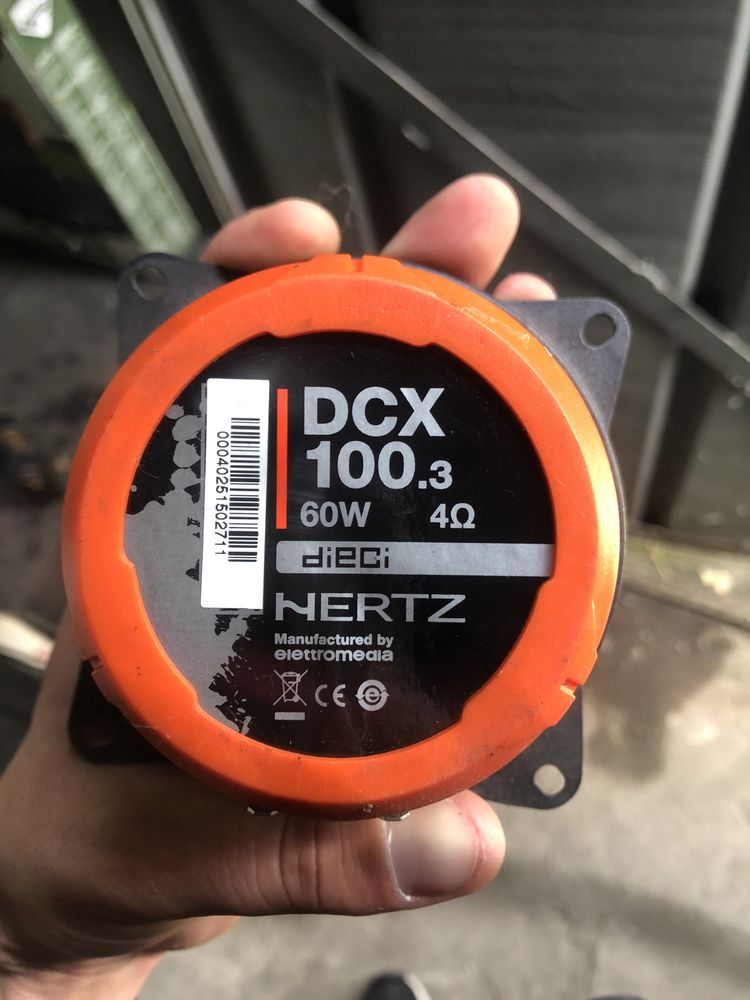 Колонки Herz  DCX 100.3 60W 4