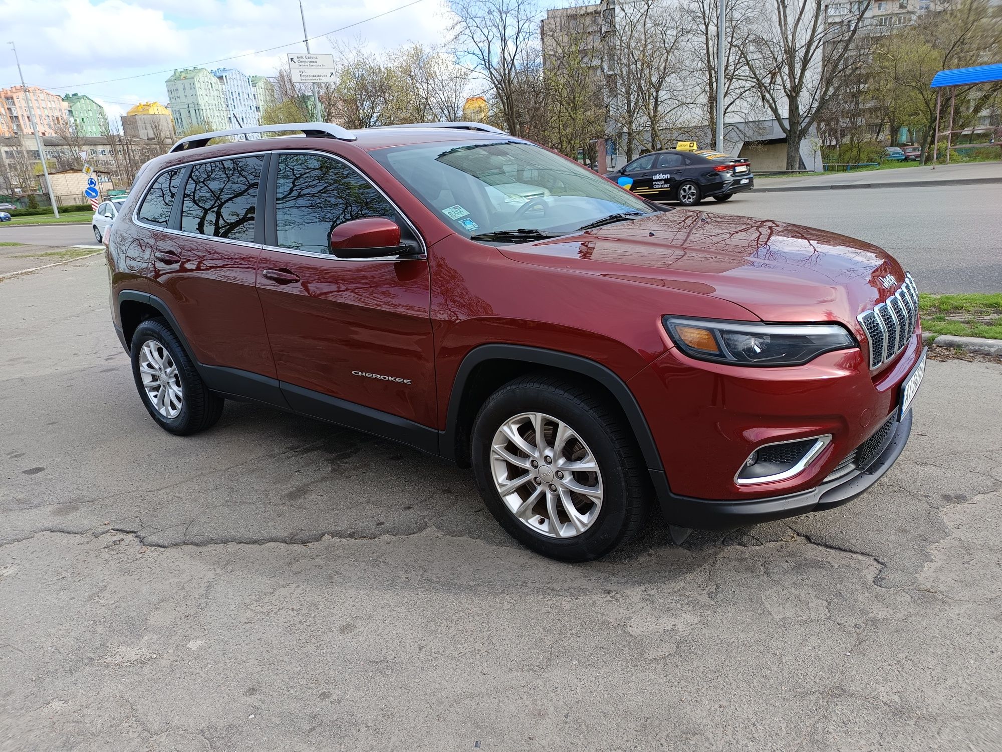 Jeep Cherokee kl 2018 року, рестайл