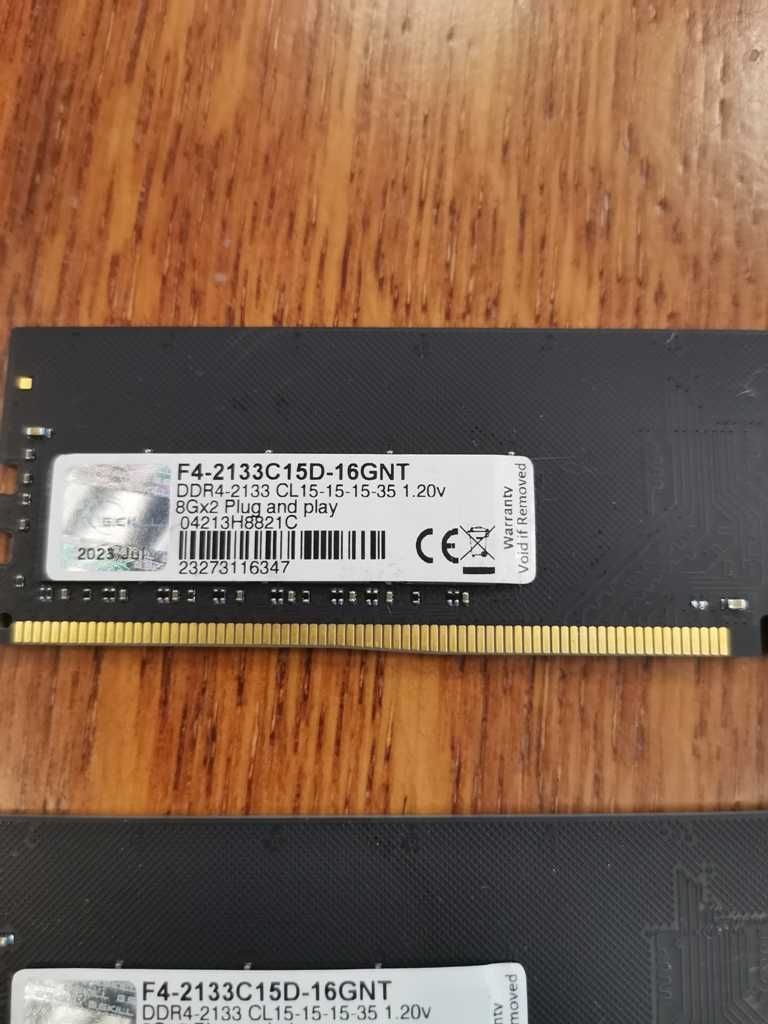 Pamięć RAM G.Skill Value DDR4 16 GB (2×8 GB) 2133 MHz