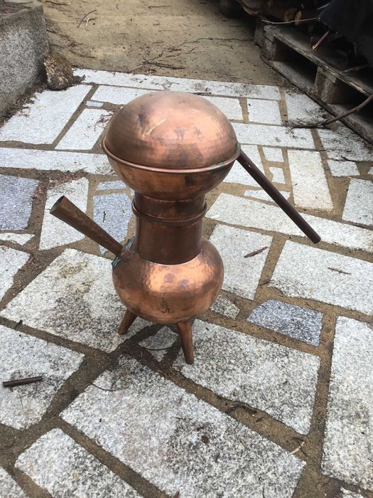 Alambique de cobre