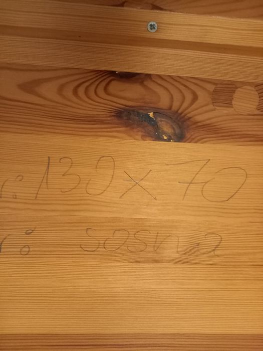 Stół i 6 krzeseł sosna