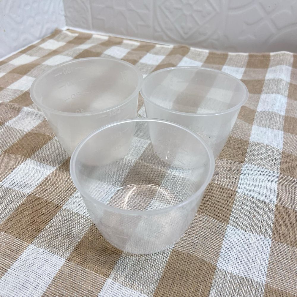 Zestaw 4 łyżek do ryżu + 3 kubek z miarką do ryżu