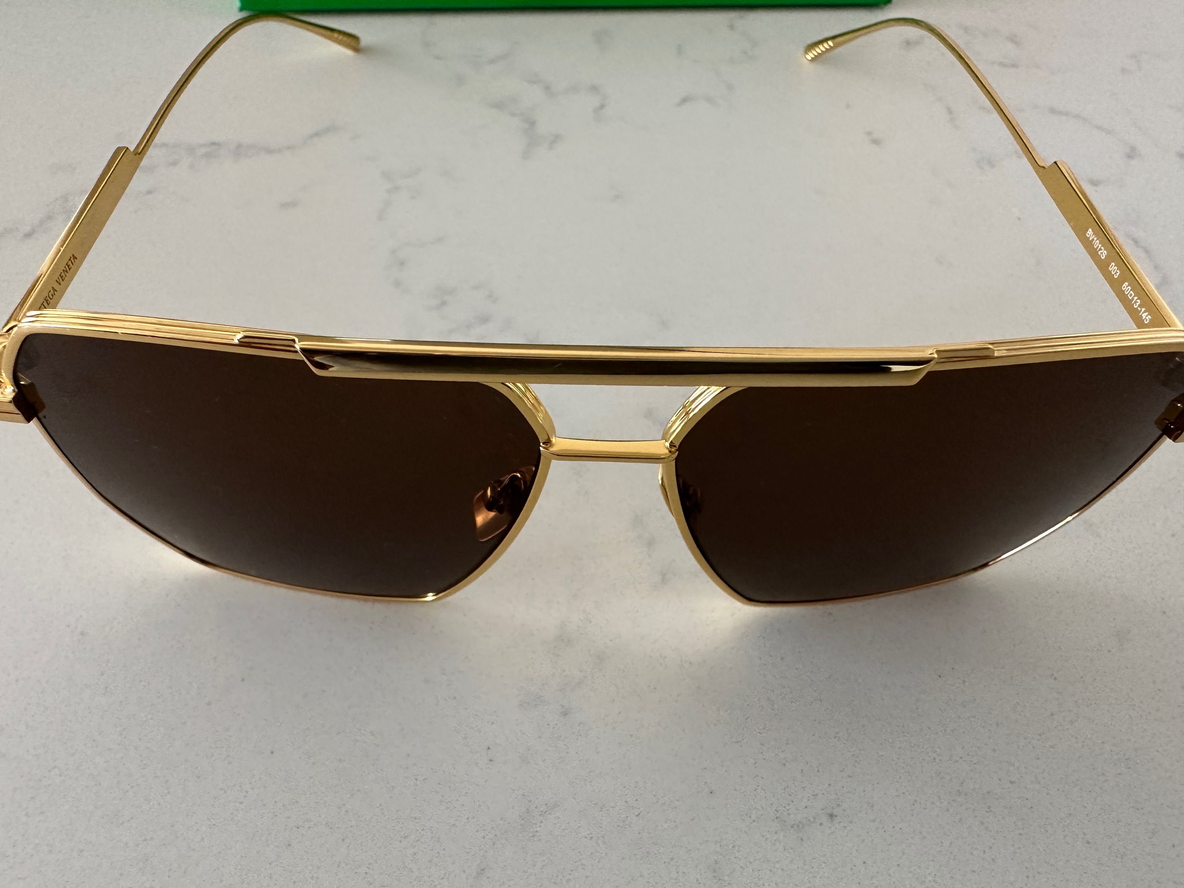 Bottega Veneta BV1012S oryginalne okulary przeciwsłoneczne