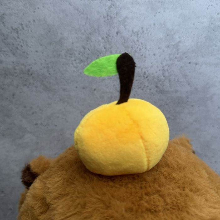 Рюкзак дитячий мʼяка іграшка Капібара 35 см  мягкая игрушка Капибара