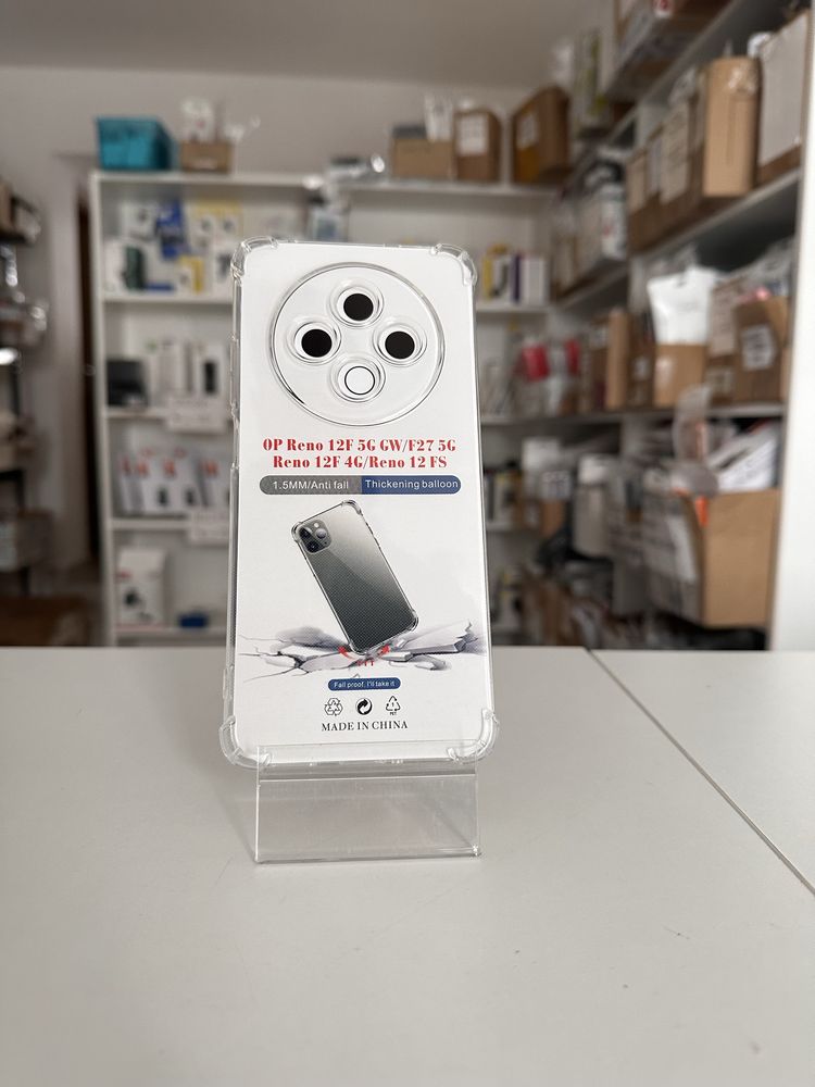 Etui przeźroczyste 1,5 mm do oppo reno 12f 5G / 12fs / 12 4G
