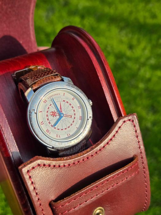 Longines Christobal Columb Compass Ref 5253 Full Set - jak NOWY!