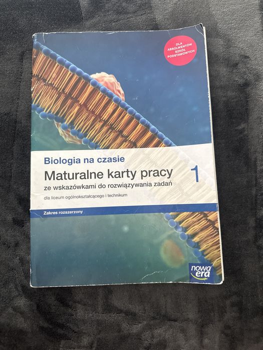 Biologia na czasie 1 (maturalne karty pracy)