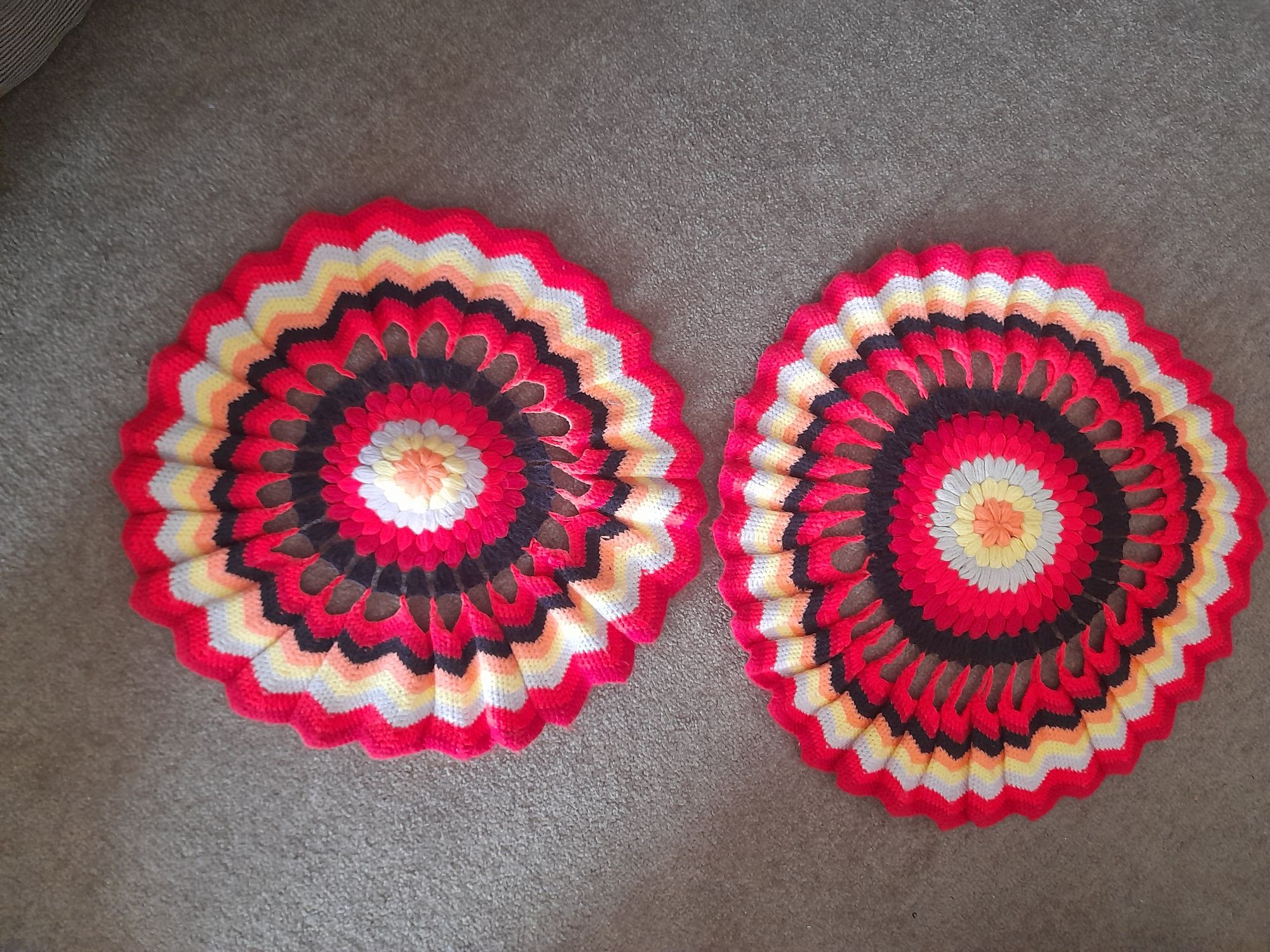 Almofadas em crochet