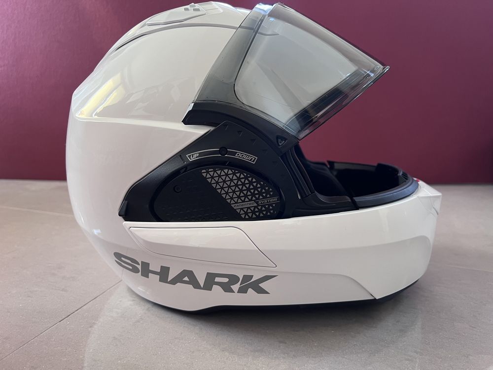 Kask szczękowy SHARK EVO GT BIAŁY