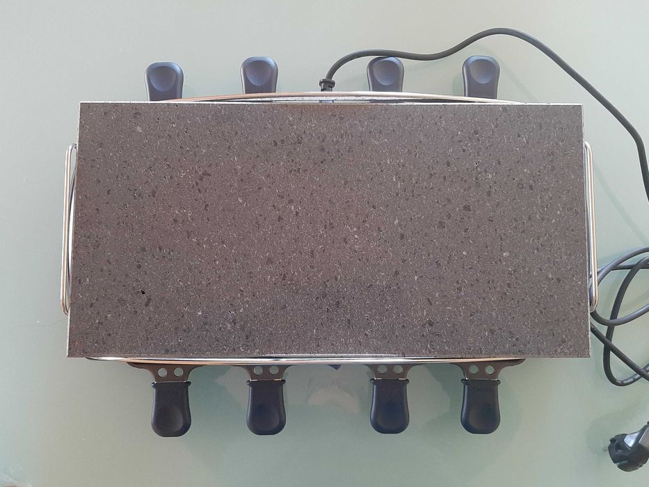 Grelhador Elétrico de Pedra com Raclette Tefal 1350W