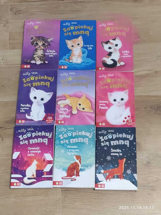 Seria ,,Zaopiekuj się mną" o kotach