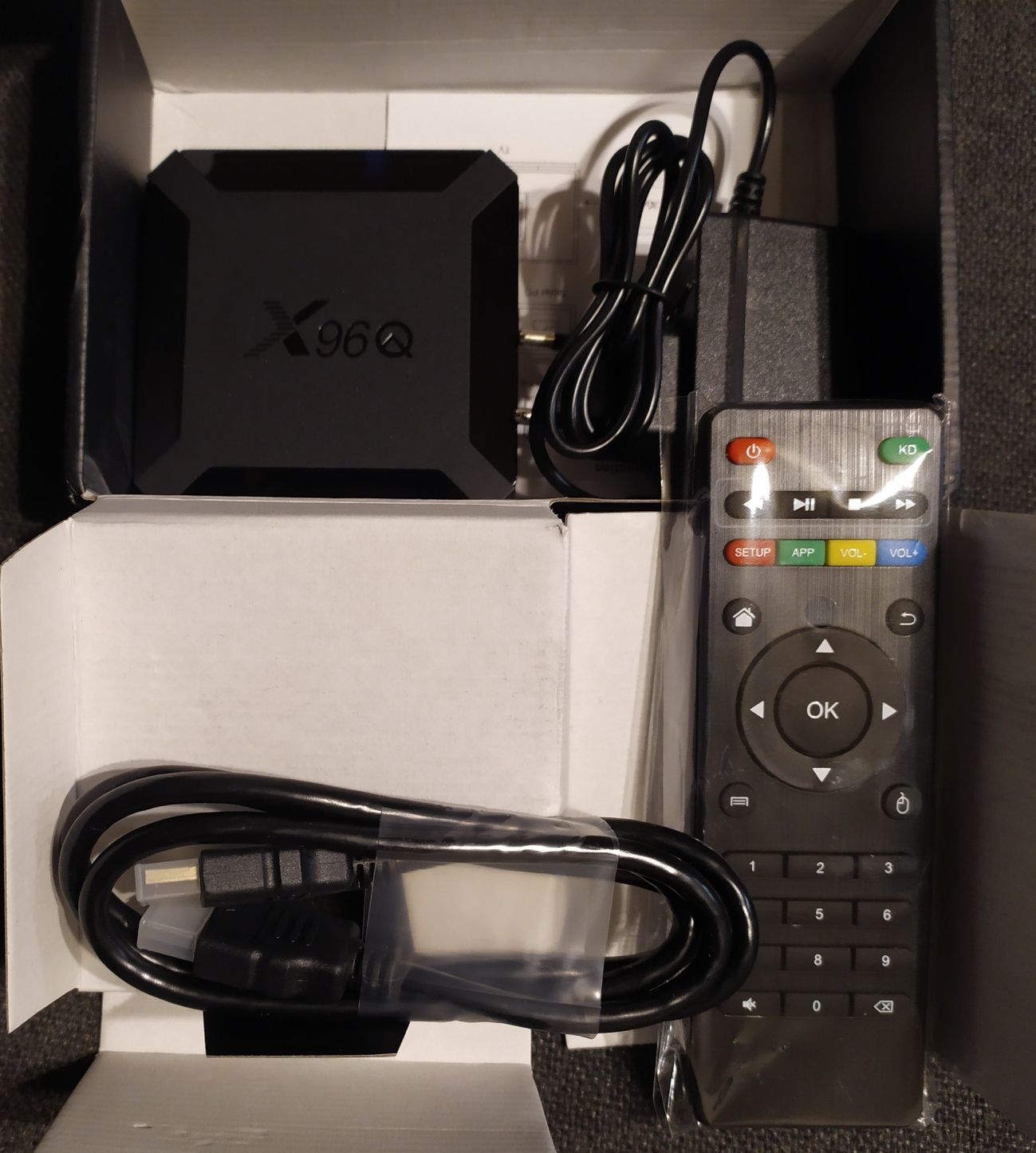 Новая SMART TV приставка X96Q 2/16gb Android 10.0