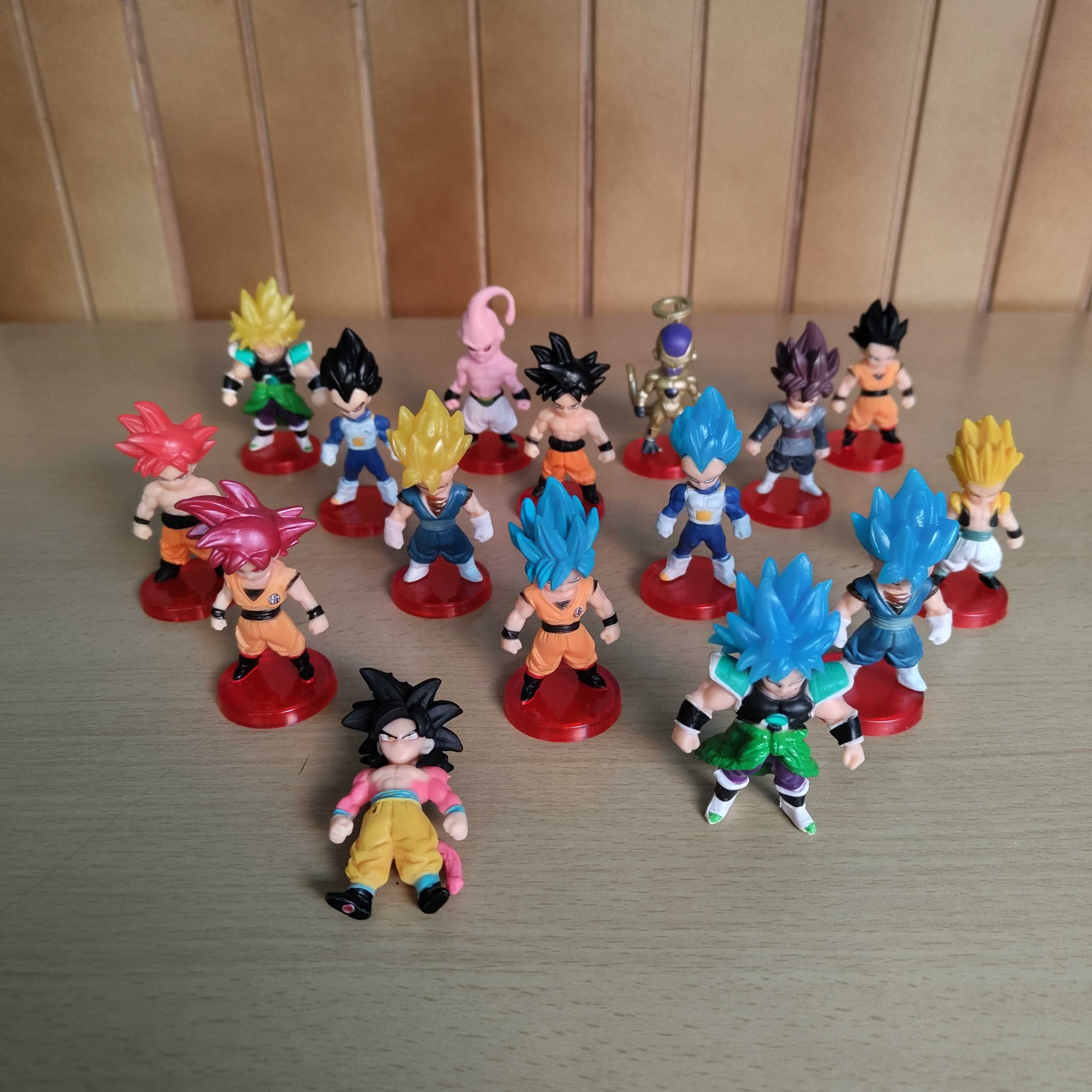 16 Boneco Figura Dragon Ball Z Son Goku Vegeta Majin Boo