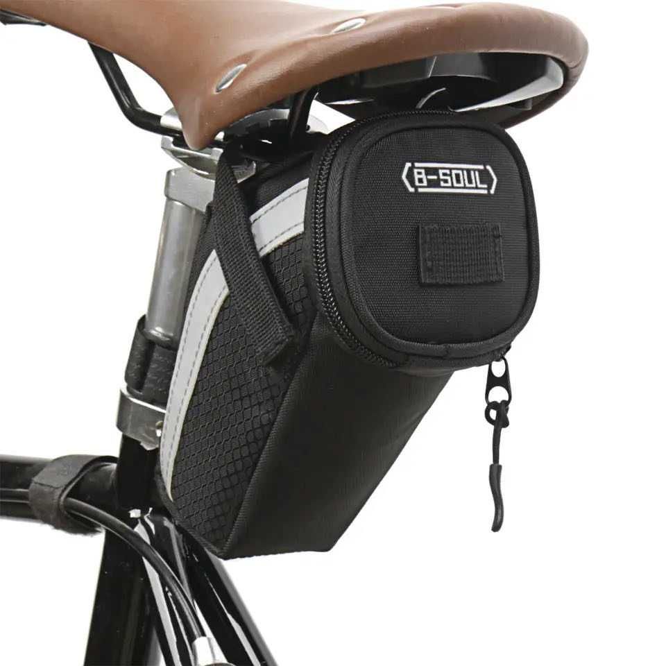 Велосипедная сумка под седло, компактная велосумка подседельная