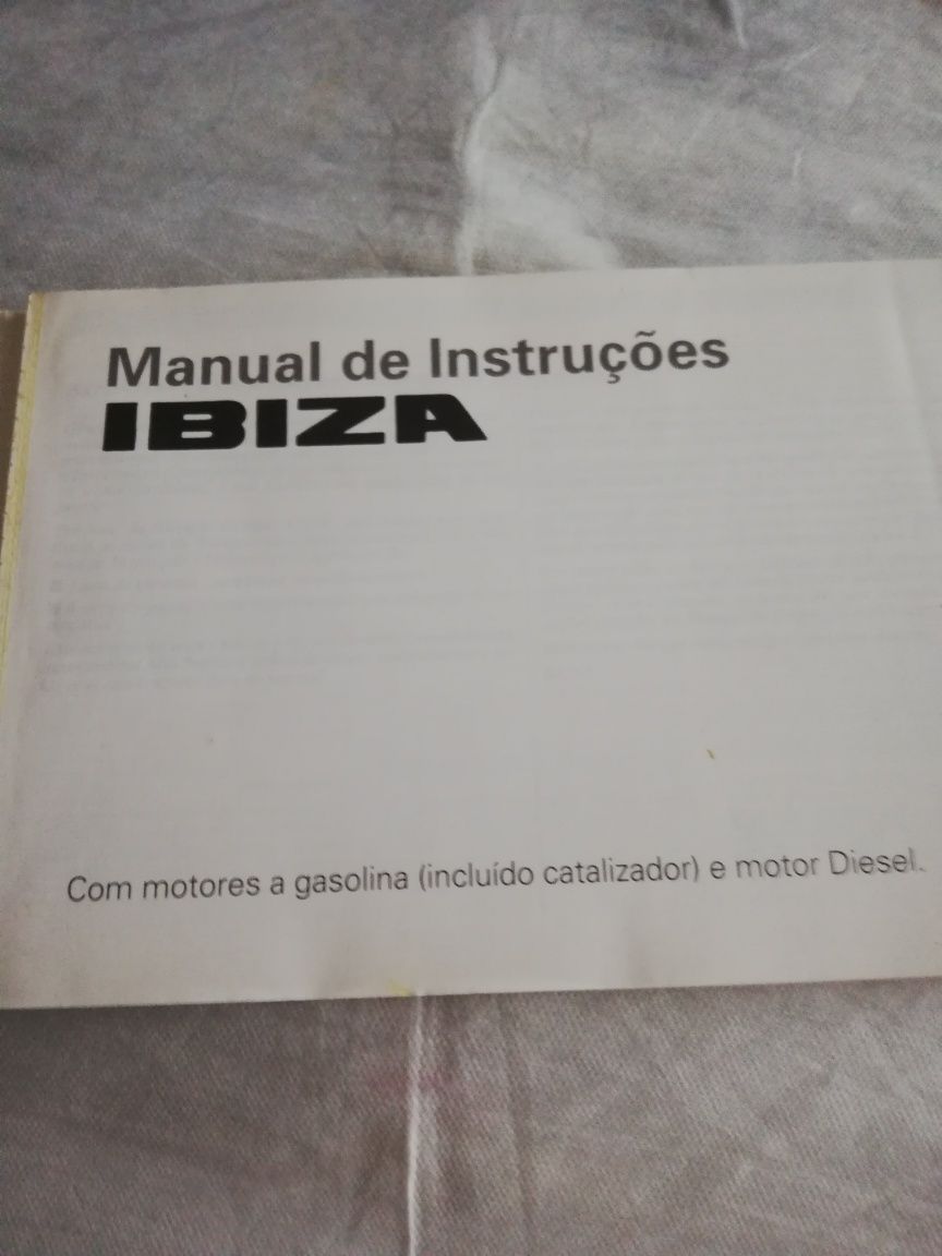 Livro de instruções Seat Ibiza