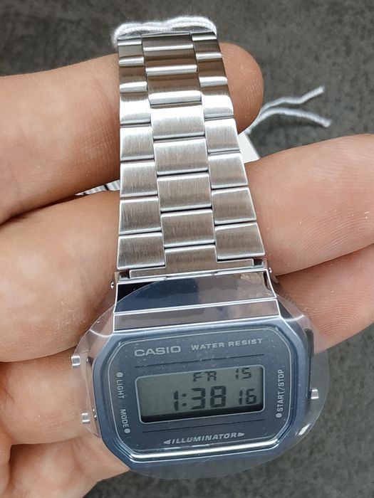 Годинник  Casio A168WEM-7EF Оригінал Гарантія Ретро Касио