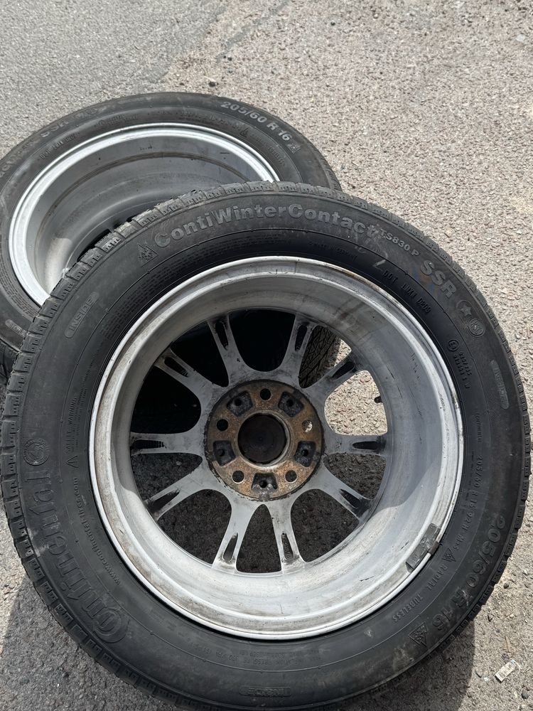 Диски+резина r16 на Трафик VW опель