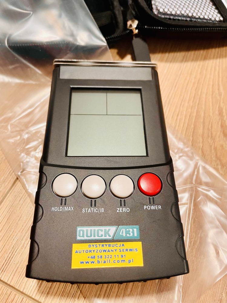 NOWY Quick 431 Miernik pola elektrostatycznego