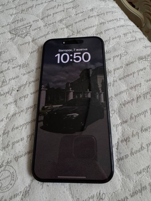 Iphone 15 pro max 256 Blue Titanium