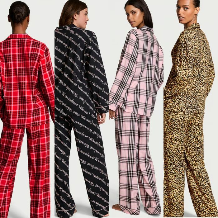 Victoria's secret фланелевые пижамы С,Л