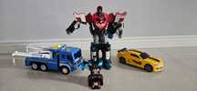 2 Auta samochody transformers