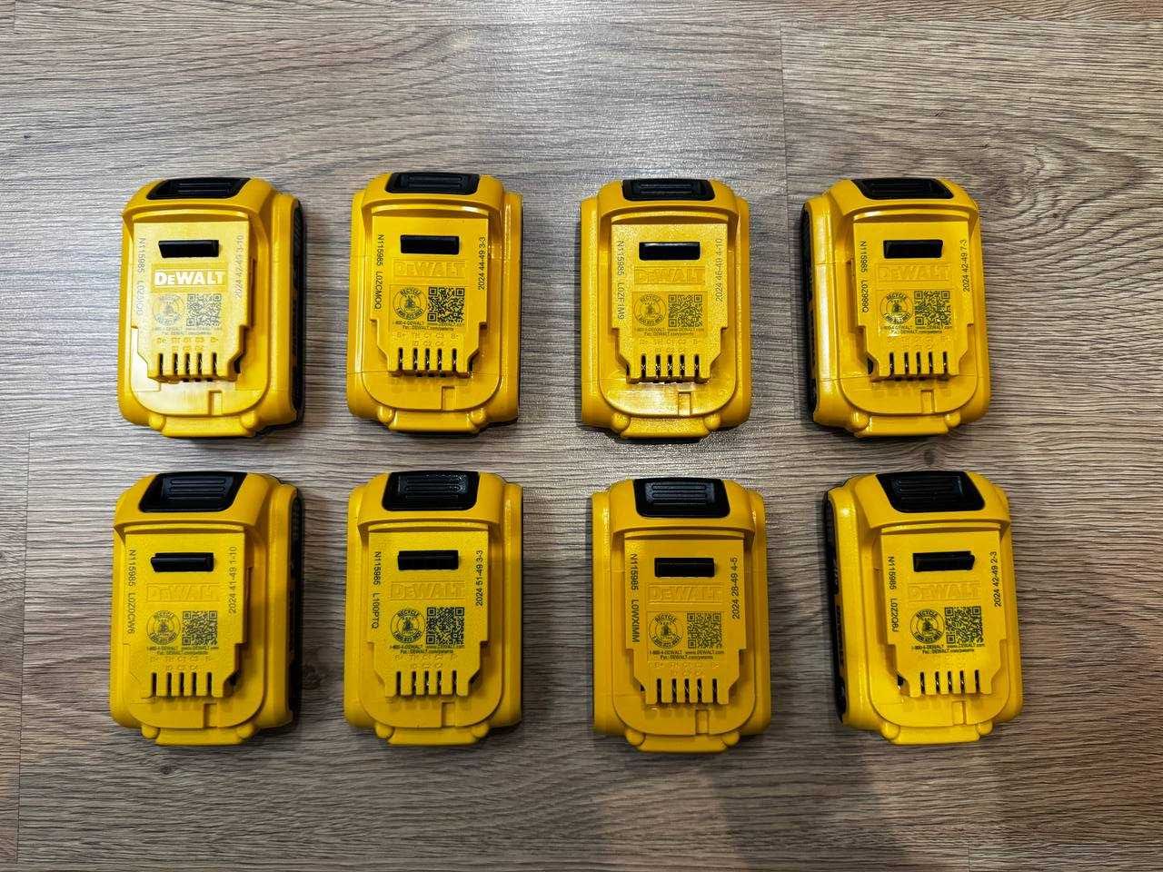 Нові Оригінальні запаковані акумулятори DEWALT18/20V DCB203 2Ah Mexico