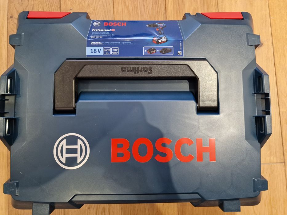 Bosch GSR 18V-55 plus 2x4.0 Ah