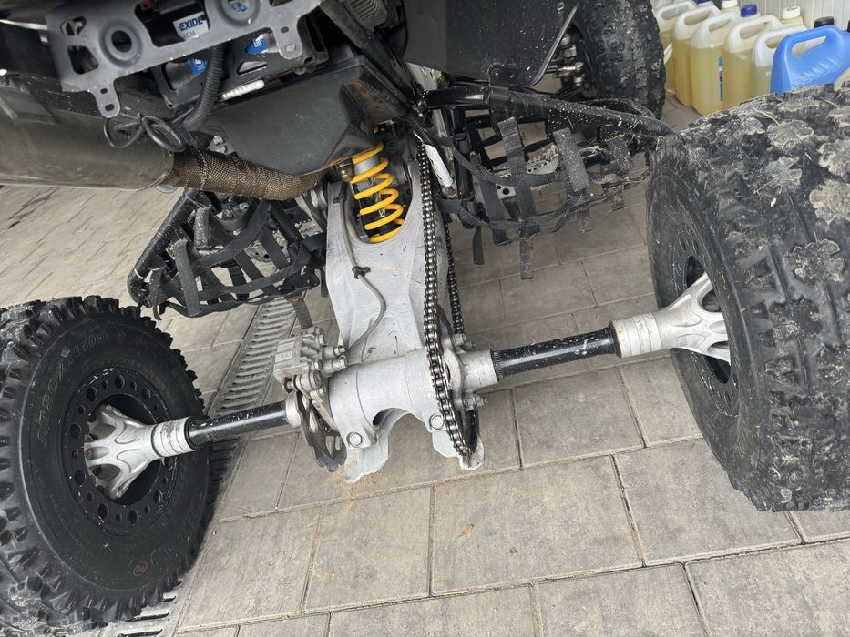 Can am DS 450 XMX zamiana ( jak yamaha raptor )