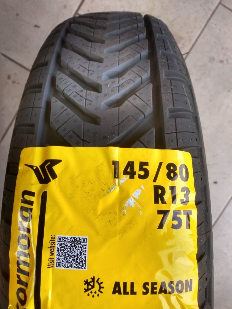 Nowe opony wielosezonowe Kormoran 145/80R13. MONTAŻ GRATIS !!!